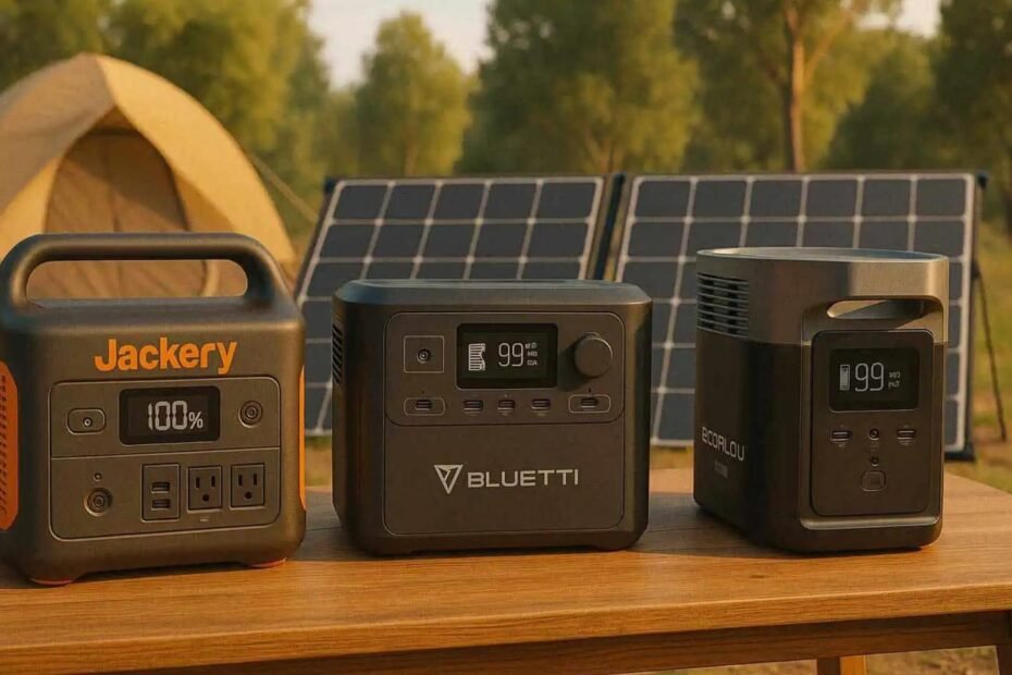 Jackery vs EcoFlow vs Bluetti